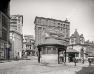 Boston circa  Scollay Square Station Drug store sodas  cents -- None Better